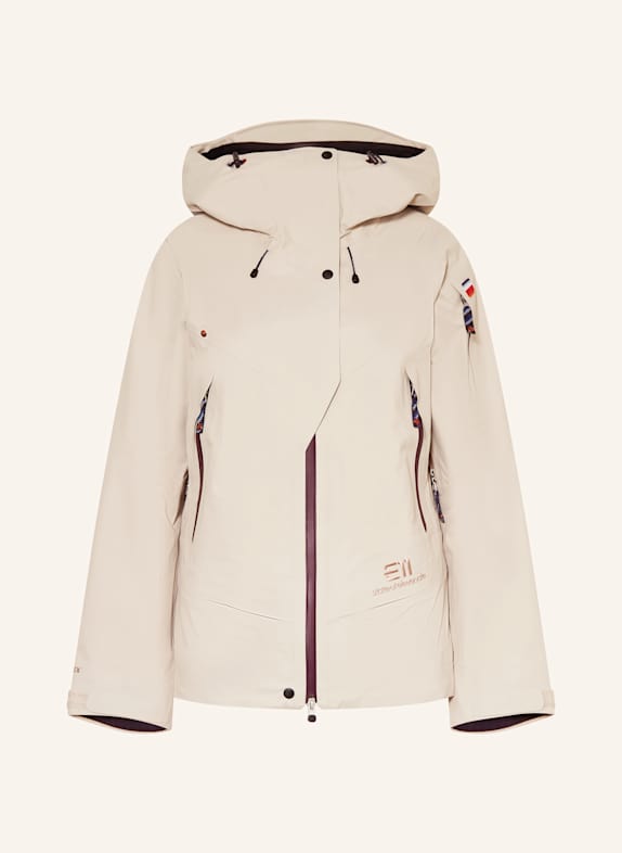 state of elevenate Hardshell-Skijacke PURE BEIGE
