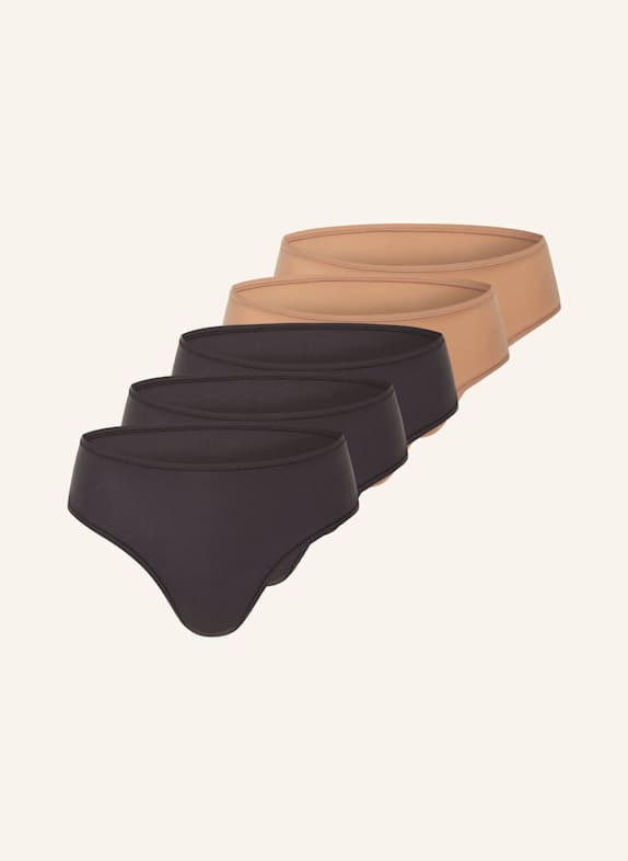 SKIMS 5er-Pack Strings FITS EVERBODY ONYX - SIENNA