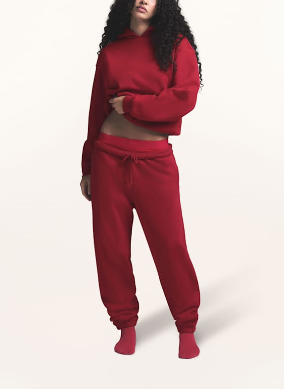 SKIMS Loungebroek COTTON-FLEECE BRICK