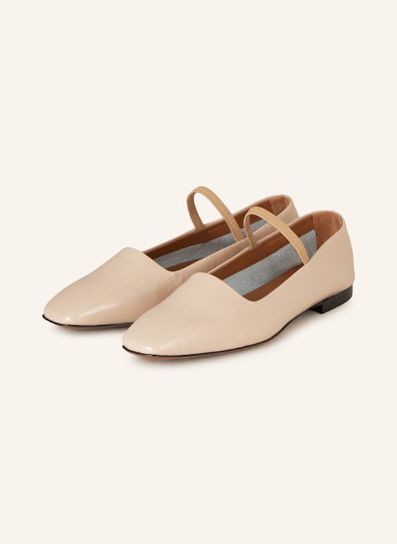 ATP ATELIER Mary Jane ballerinas PATINA NUDE
