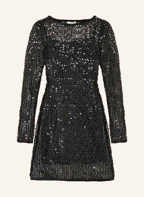 LeGer BY LENA GERCKE Cocktailkleid LINO aus Mesh SCHWARZ