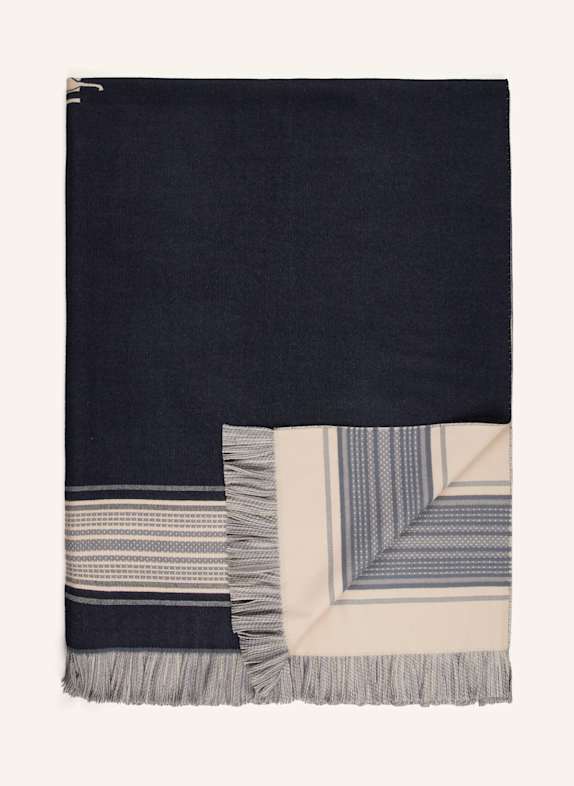 ETRO Home Plaid DUNKELBLAU/ CREME