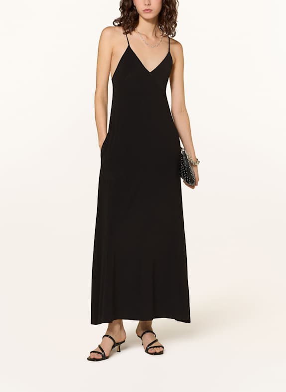 NORMA KAMALI Jerseykleid SCHWARZ