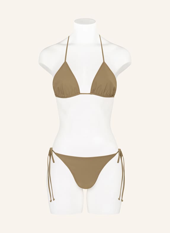 FAITHFULL THE BRAND Triangel-Bikini-Hose LEO KHAKI