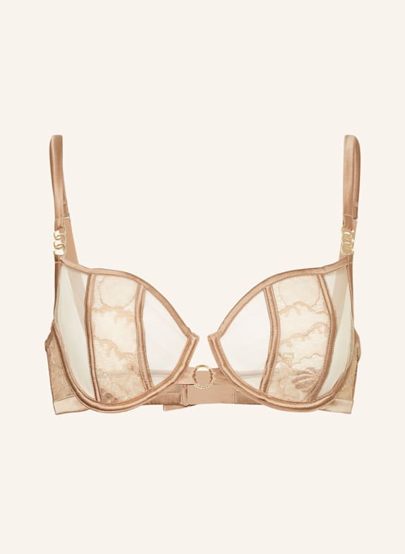 LIVY Balconette-BH ADORN aus Seide BEIGE