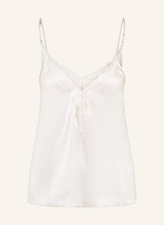 LIVY Schlaftop MURMURE aus Seide CREME
