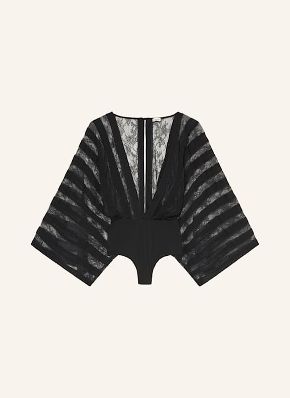 LIVY String-Body HARRISON mit 3/4-Arm SCHWARZ