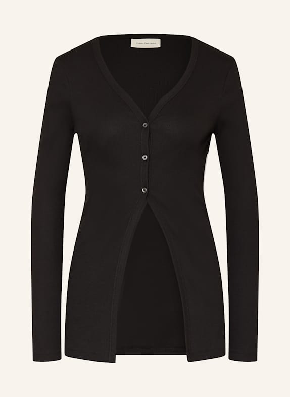 Calvin Klein Jeans Longsleeve SCHWARZ