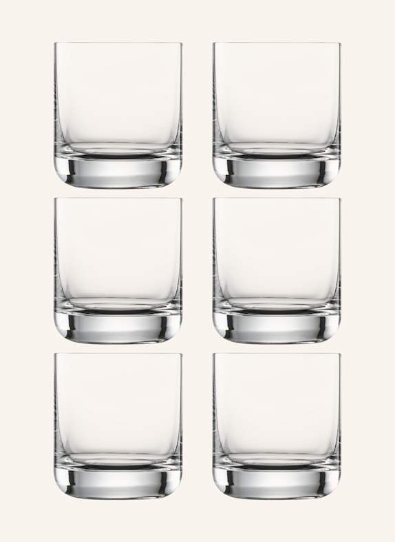 SCHOTT ZWIESEL Szklanki do whisky SIMPLE, 6 szt. BIAŁY