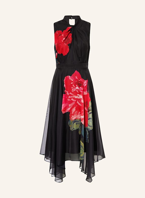 Phase Eight Kleid LUCIA SCHWARZ/ ROT/ GR&Uuml;N