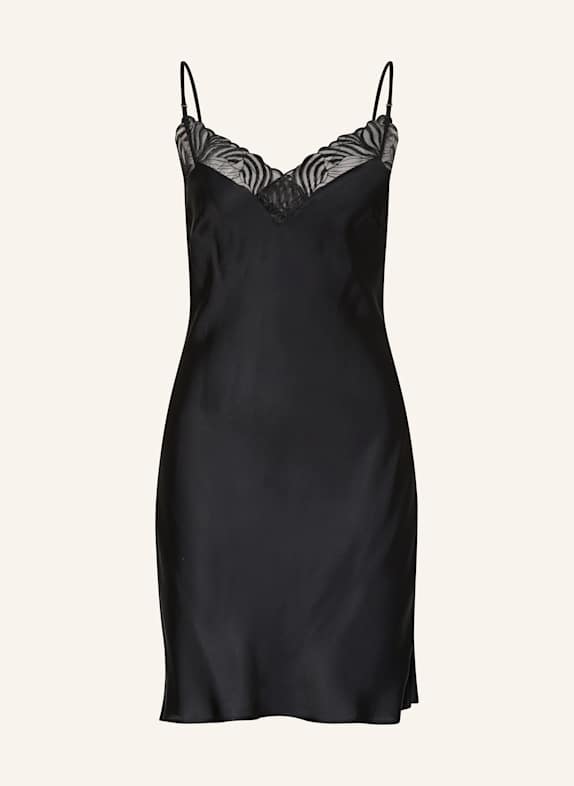 CHANTELLE Negligé LEGEND aus Satin SCHWARZ