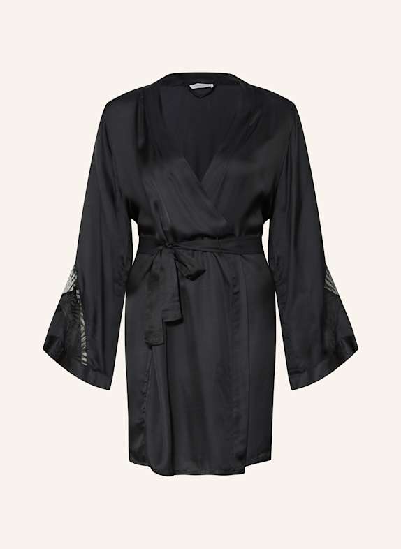 CHANTELLE Damen-Kimono LEGEND aus Satin SCHWARZ