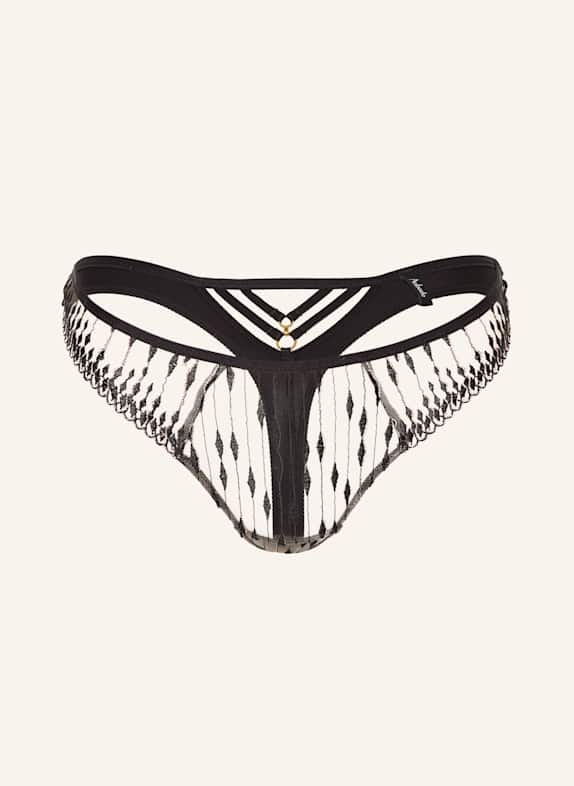 Aubade String VOODOO KISS mit Glitzergarn SCHWARZ/ BEIGE