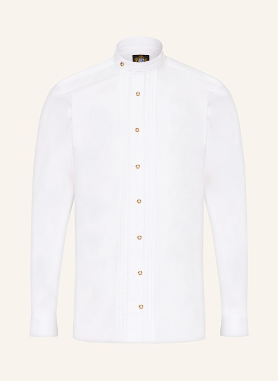 Hammerschmid Trachtenhemd Slim Fit WEISS