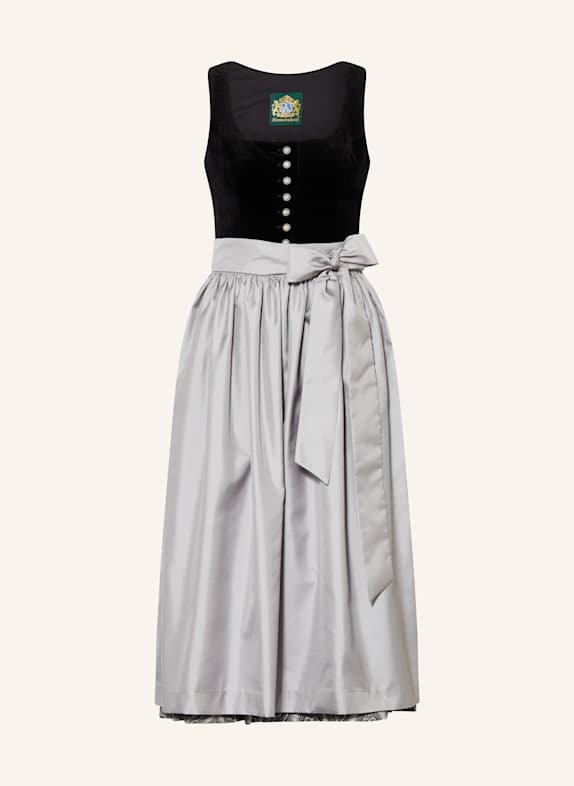Hammerschmid Dirndl KOFLERSEE SCHWARZ/ TAUPE/ GRAU
