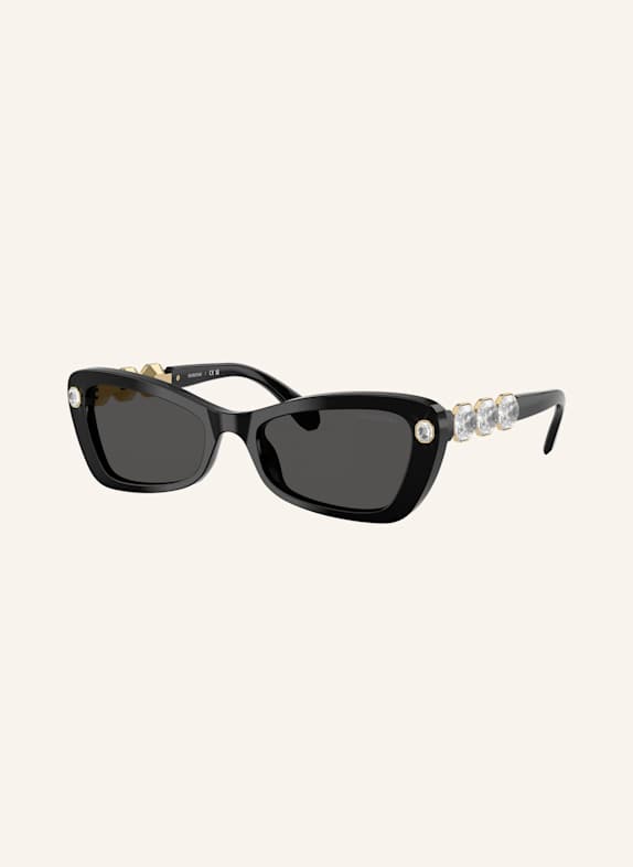 SWAROVSKI Set: Sunglasses SK6033 and bracelet 100187 - BLACK/ DARK GRAY