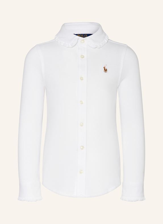 POLO RALPH LAUREN Bluzka OXFORD BIAŁY
