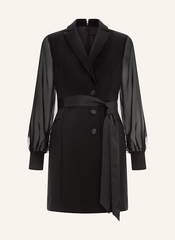 Phase Eight Kleid SAEDA im Materialmix SCHWARZ