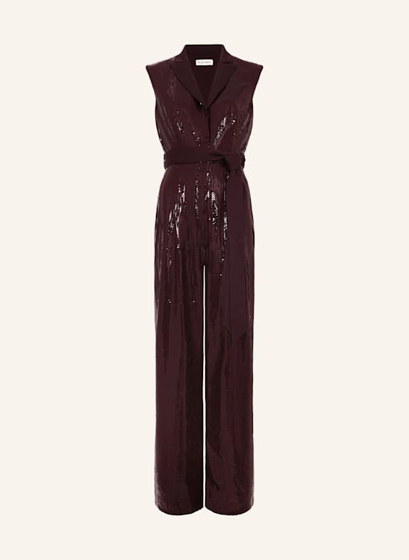 Phase Eight Kleid CANDICE mit 3/4-Arm DUNKELROT