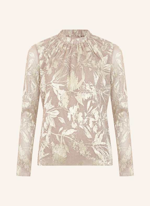 Phase Eight Blusenshirt PIPPA mit Glitzergarn GOLD