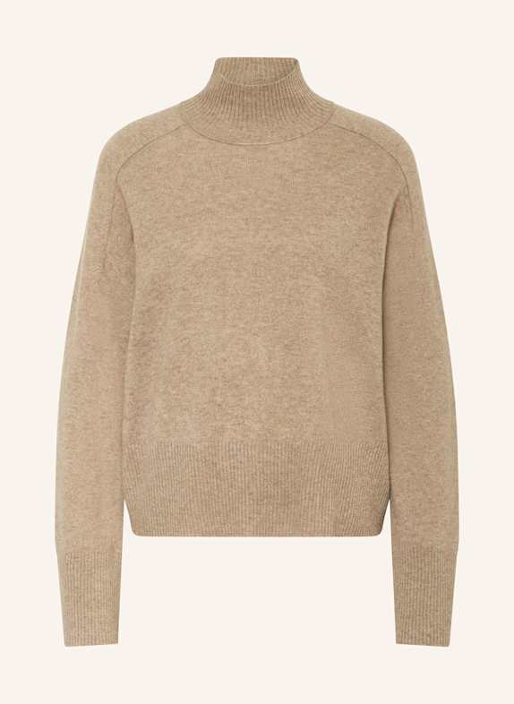 WHISTLES Cashmere-Pullover TAUPE