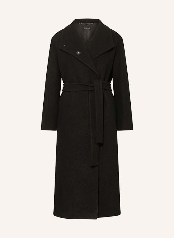 WHISTLES Wollmantel MORGAN SCHWARZ