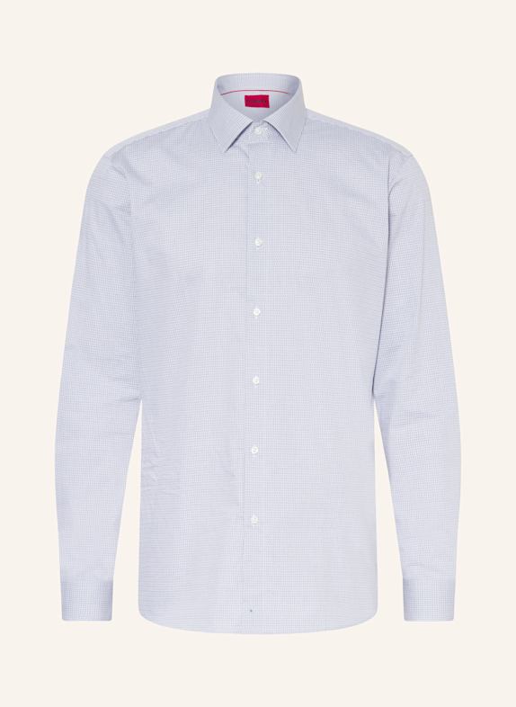 HUGO Hemd VALERIO Modern Fit WEISS/ HELLGRAU