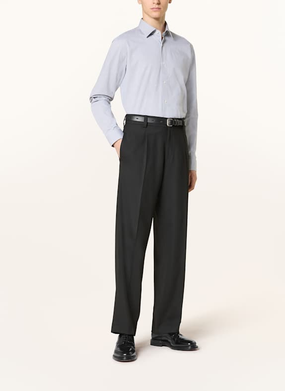 HUGO Hemd VALERIO Modern Fit WEISS / HELLGRAU