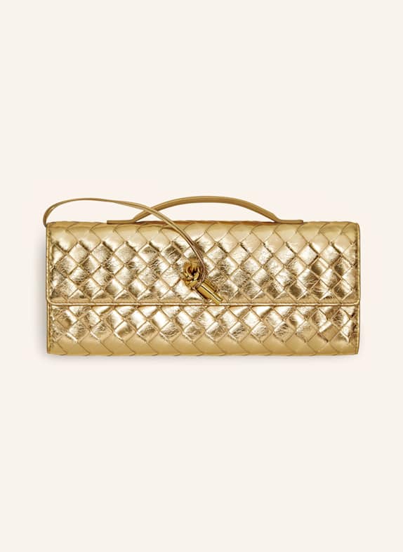BOTTEGA VENETA Clutch ANDIAMO GOLD/MUSE BRASS