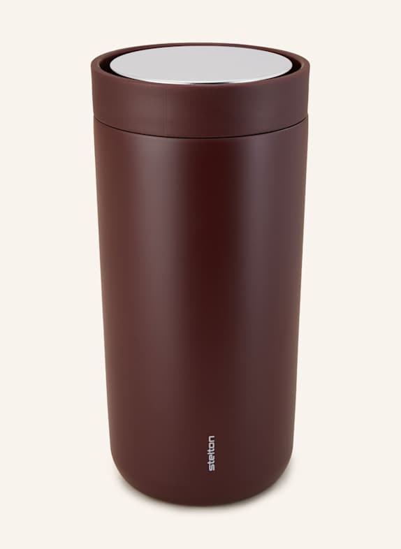 stelton Thermos mug TO GO CLICK DARK RED
