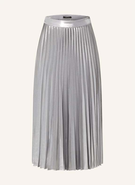 comma Pleated skirt SILVER