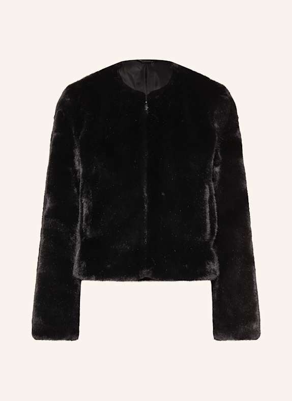 ALLSAINTS Faux fur jacket BLACK