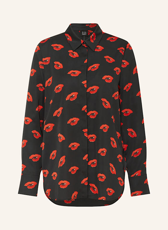 MARELLA Shirt blouse BLACK/ RED