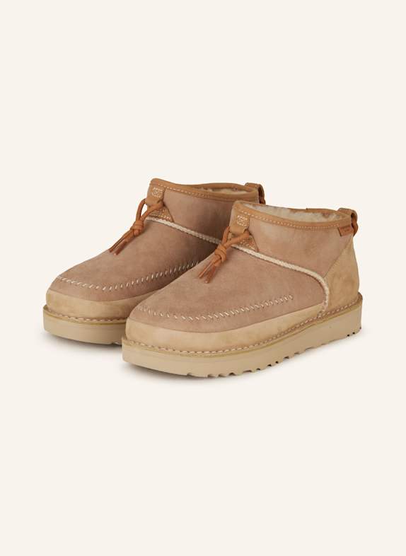 UGG Boots ULTRA MINI CRAFTED REGENERATE BEIGE