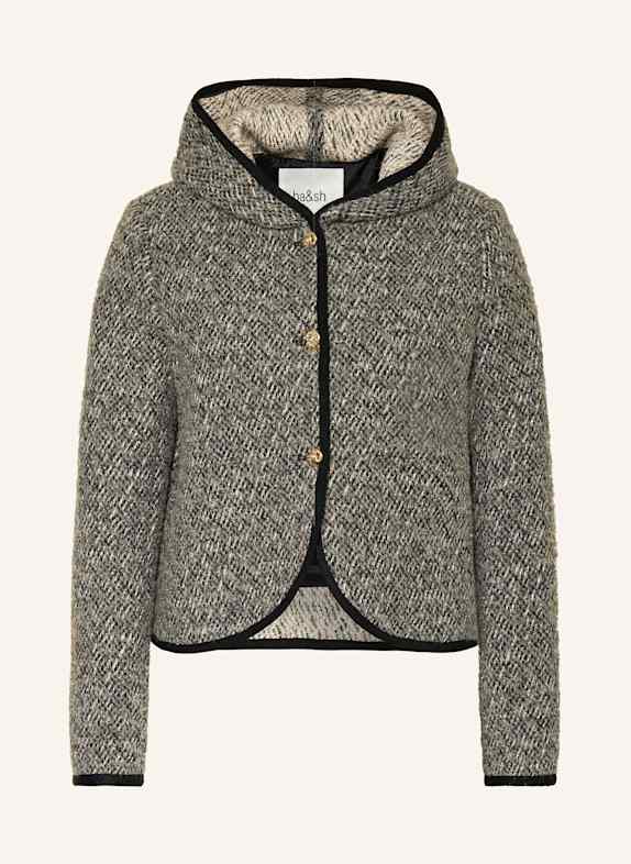 ba&sh Jacke LOCTAVE SCHWARZ/ CREME/ GRAU