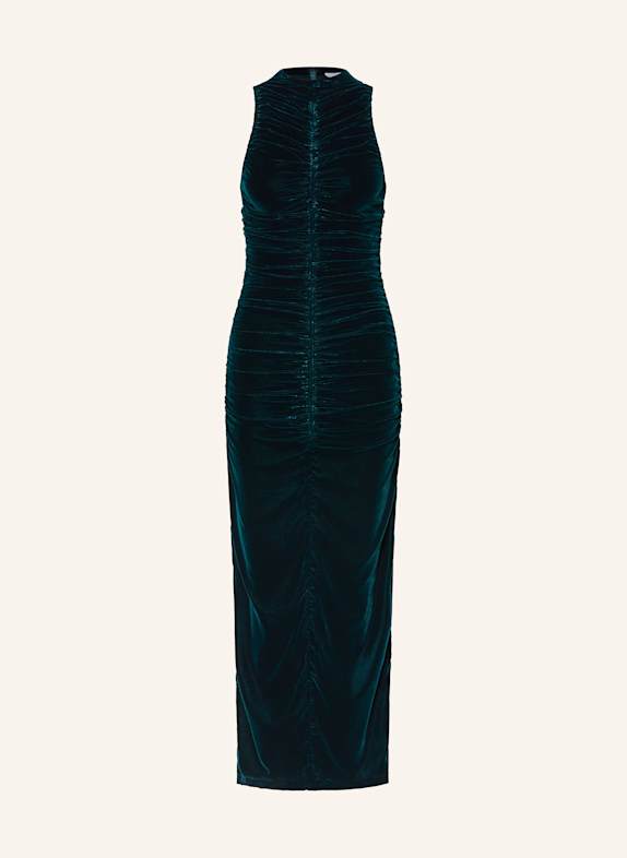 REISS Samtkleid PETROL