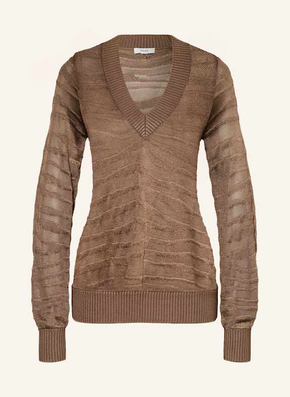 REISS Sweater BROWN