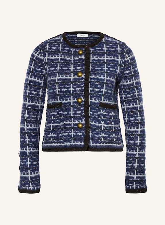REISS Resorthemd Relaxed Fit BLAU/ HELLBLAU/ SCHWARZ