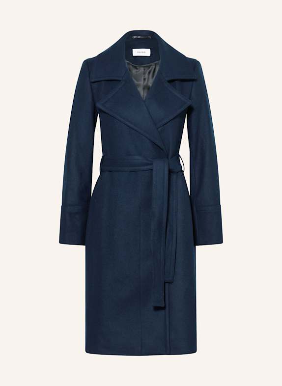 REISS Wollmantel DUNKELBLAU