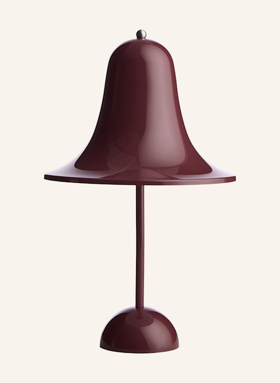 VERPAN Tischleuchte PANTOP PORTABLE DUNKELROT