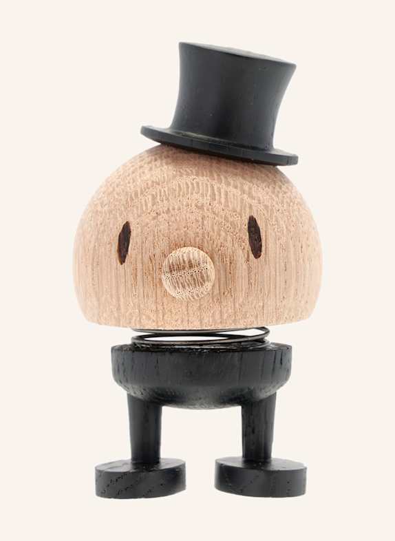Hoptimist Decorative figure GROOM SMALL BLACK/ LIGHT BROWN