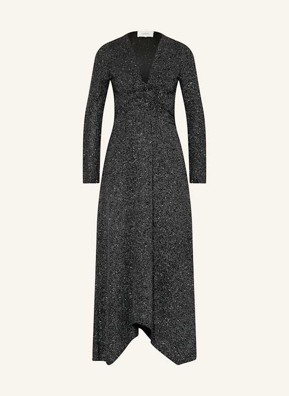 ba&sh Kleid BRADY mit Glitzergarn SCHWARZ