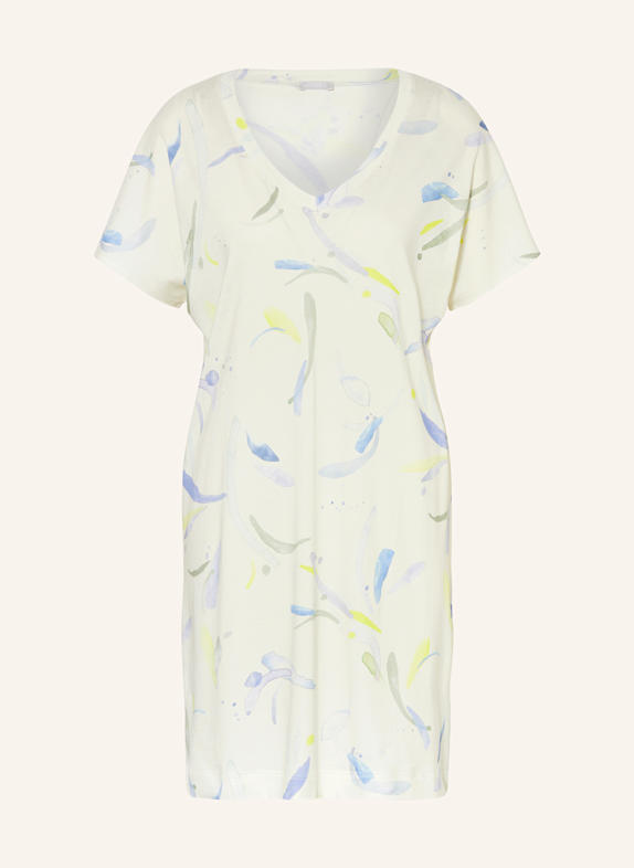 HANRO Nachthemd SLEEP & LOUNGE CREME/ LILA/ GRÜN