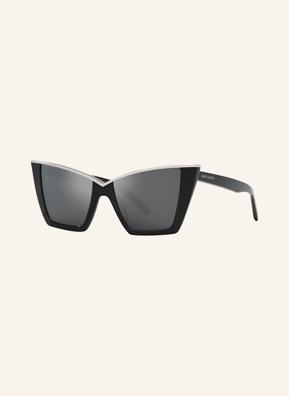 SAINT LAURENT Sonnenbrille YS000435 1100V1 - SCHWARZ/ GRAU
