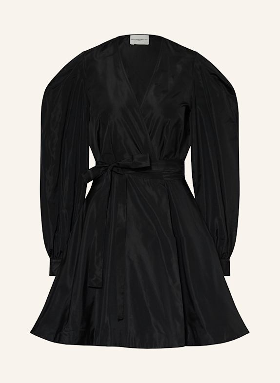 CLAUDIE PIERLOT Wickelkleid SCHWARZ
