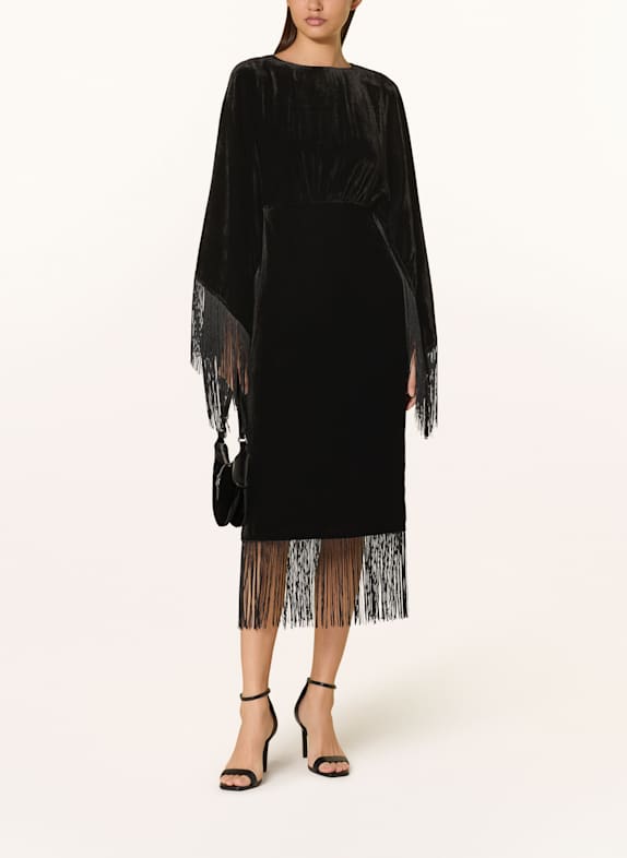 MALINA Samtkleid TARA SCHWARZ