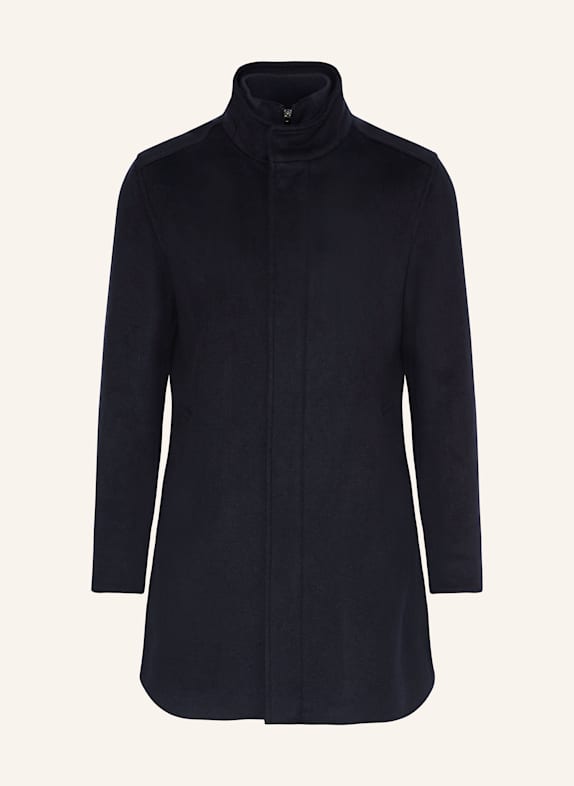 REISS Mantel ALCANTAR mit herausnehmbarer Blende DUNKELBLAU
