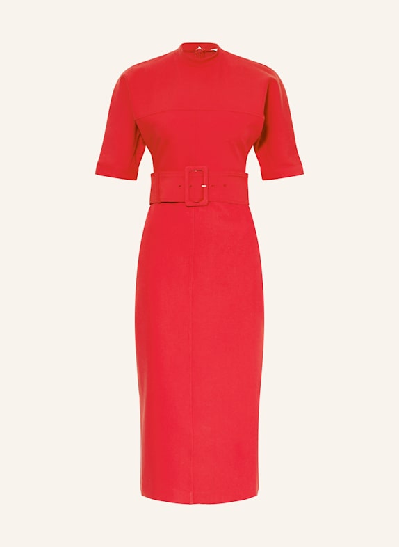REISS Kleid NAYA mit 3/4-Arm ROT