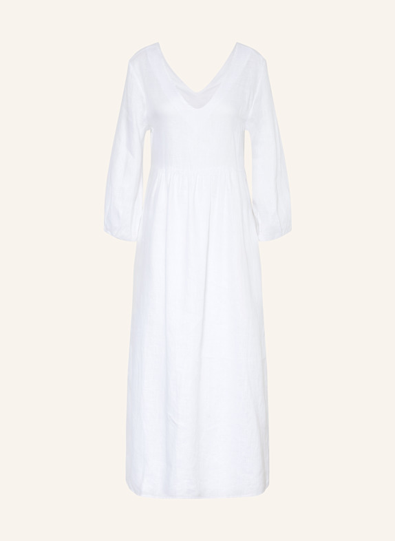 ROBERT FRIEDMAN Leinenkleid SELENAL WEISS