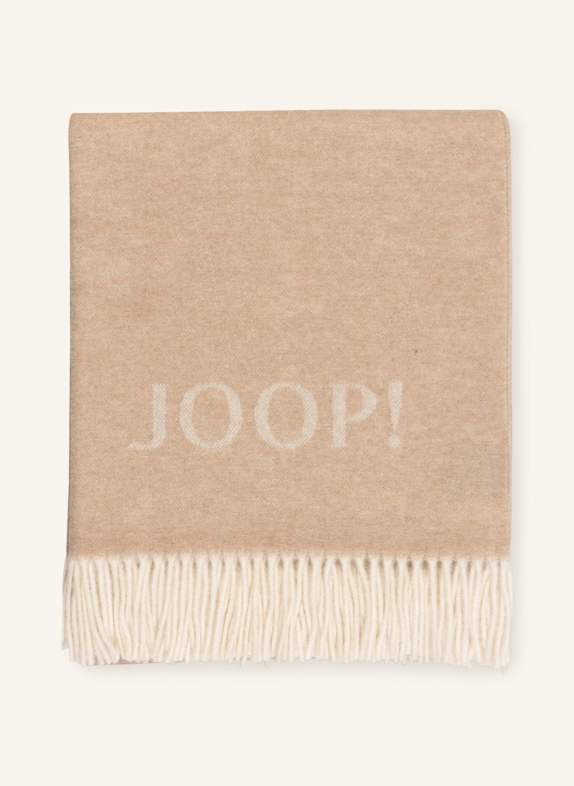 JOOP! Plaid FINE DOUBLEFACE BEIGE/ CREME